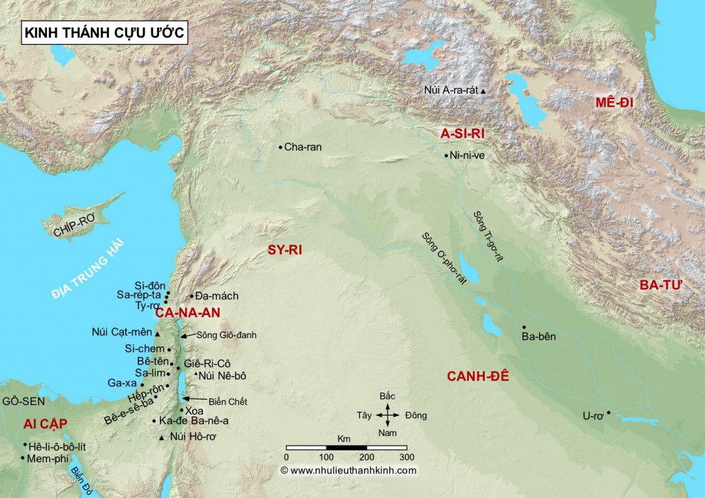 Bản Đồ Thời Cựu Ước