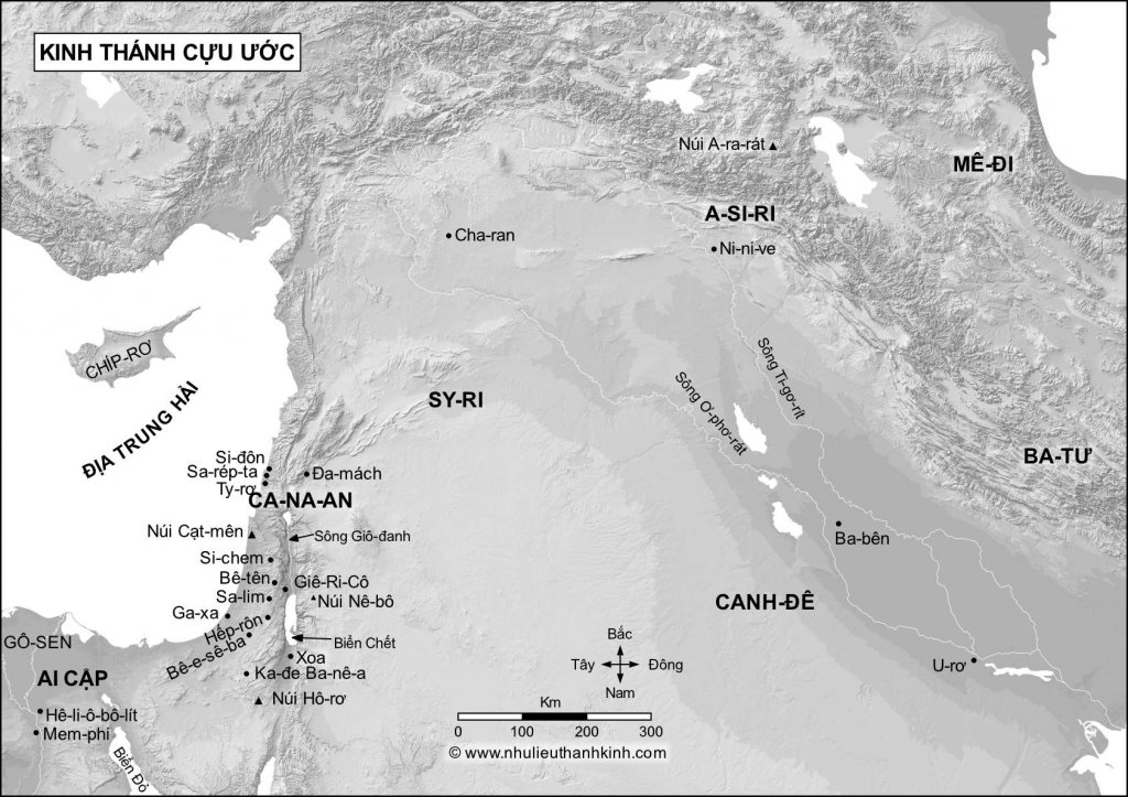 Bản Đồ Thời Cựu Ước