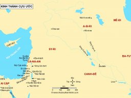 Bản Đồ Thời Cựu Ước