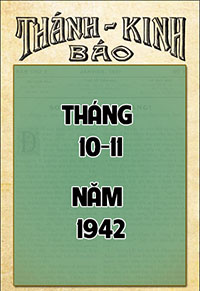 Bìa của Số 140-141 - Tháng 10, 11 - 1942